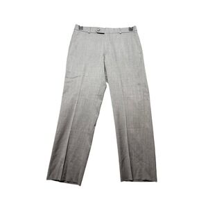 The Men's Store Bloomingdale's Dress Pants Mens 32 Gray 100% Wool Dressy